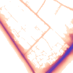 Daytime road noise heatmap for TQ12 6RY