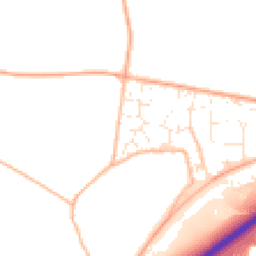 Daytime road noise heatmap for TQ12 6UR
