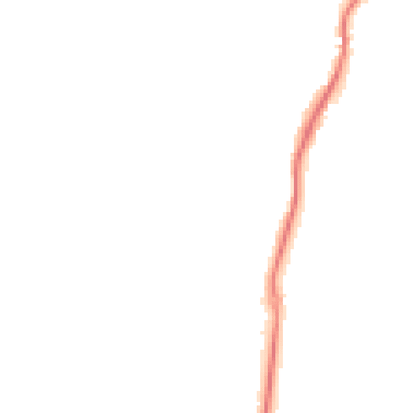 Night-time road noise heatmap for TQ12 6YR