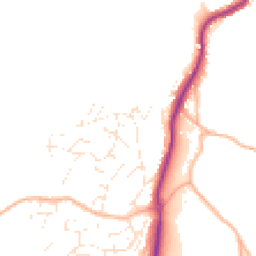 Daytime road noise heatmap for TQ12 6YZ