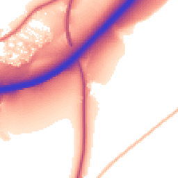 Daytime road noise heatmap for TQ13 0AJ
