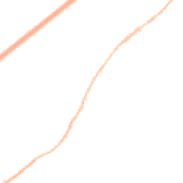 Night-time road noise heatmap for TQ13 0JG