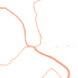Daytime road noise heatmap for TQ13 0NJ
