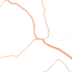 Daytime road noise heatmap for TQ13 0NU
