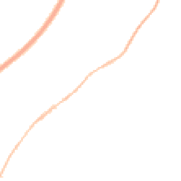 Night-time road noise heatmap for TQ13 0QH