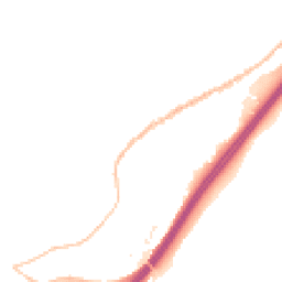 Night-time road noise heatmap for TQ13 7DT