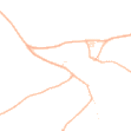 Daytime road noise heatmap for TQ13 7SB