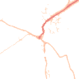 Daytime road noise heatmap for TQ13 8AH