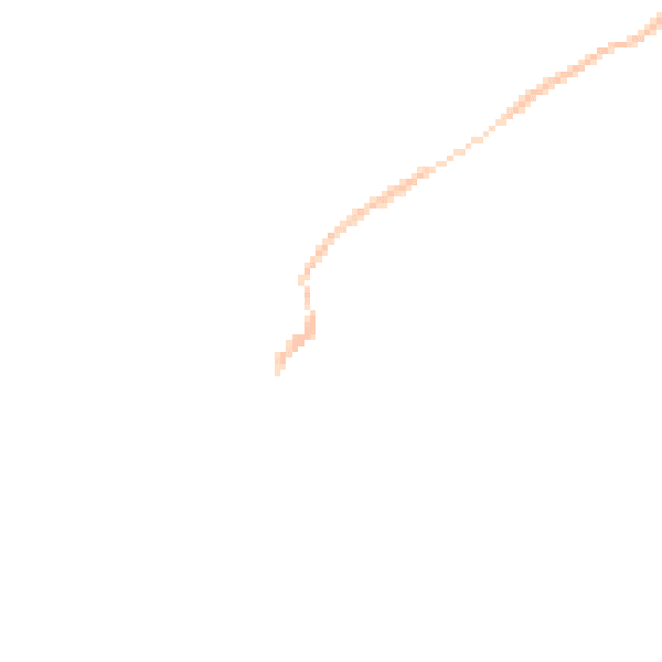 Night-time road noise heatmap for TQ13 8AT