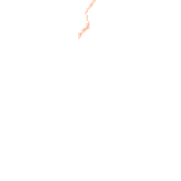 Night-time road noise heatmap for TQ13 8BD