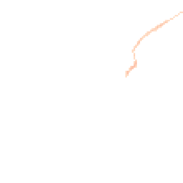 Night-time road noise heatmap for TQ13 8BH