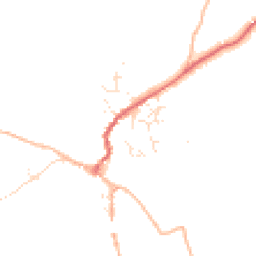Daytime road noise heatmap for TQ13 8DW