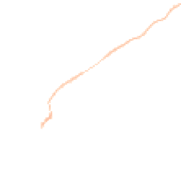 Night-time road noise heatmap for TQ13 8FL