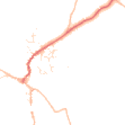 Daytime road noise heatmap for TQ13 8FU