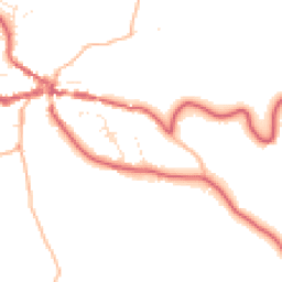 Daytime road noise heatmap for TQ13 8GB