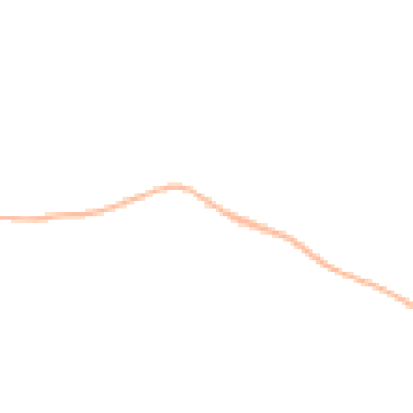 Night-time road noise heatmap for TQ13 8JT