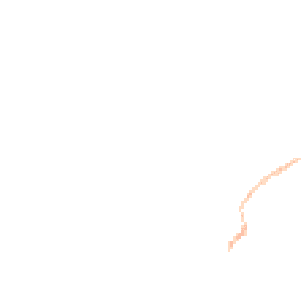 Night-time road noise heatmap for TQ13 8LA