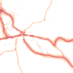 Daytime road noise heatmap for TQ13 8NN