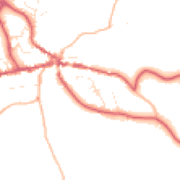 Daytime road noise heatmap for TQ13 8NR