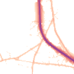 Daytime road noise heatmap for TQ13 9DA