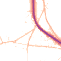 Daytime road noise heatmap for TQ13 9DE