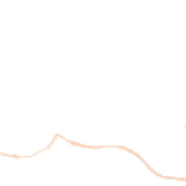 Night-time road noise heatmap for TQ13 9EQ