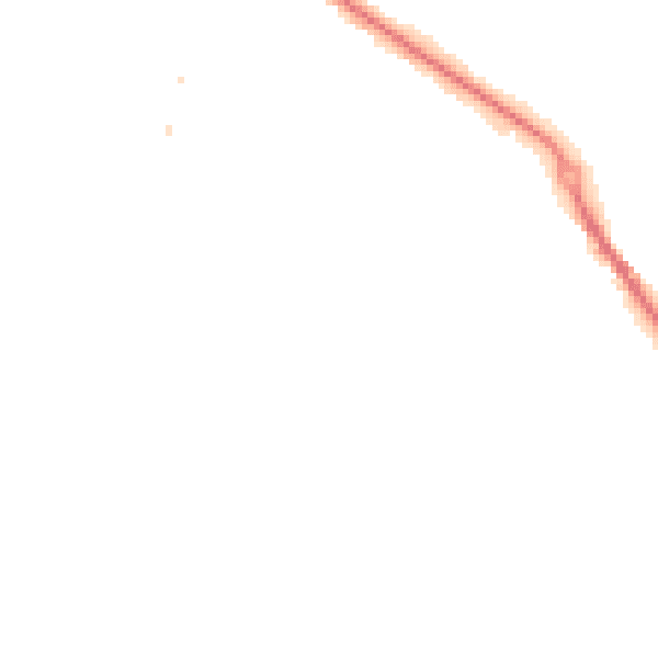 Night-time road noise heatmap for TQ13 9FB