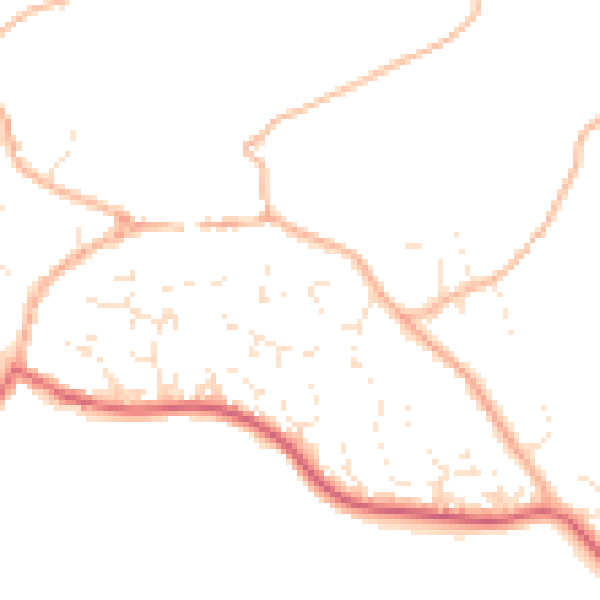 Daytime road noise heatmap for TQ13 9JB