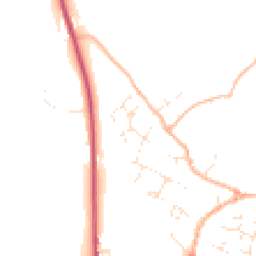 Daytime road noise heatmap for TQ13 9JE