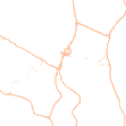 Daytime road noise heatmap for TQ13 9TB