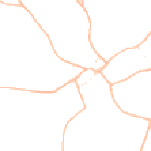Daytime road noise heatmap for TQ9 6BW
