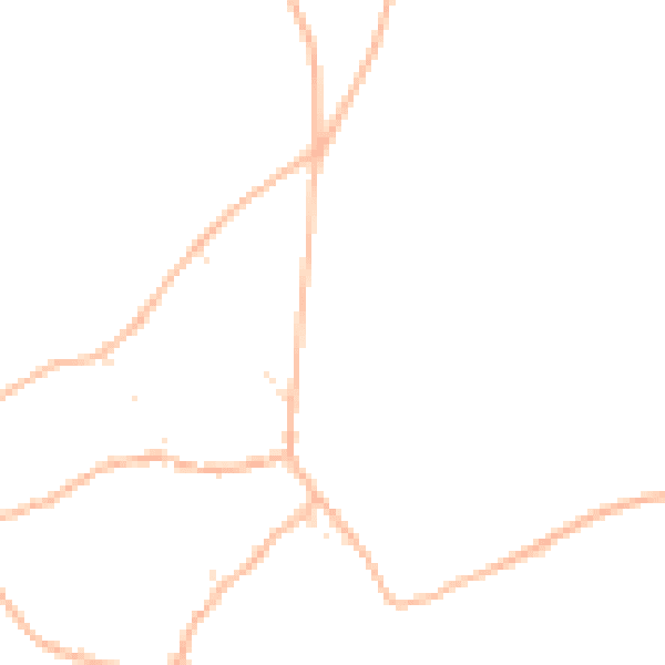 Daytime road noise heatmap for TQ9 6FY