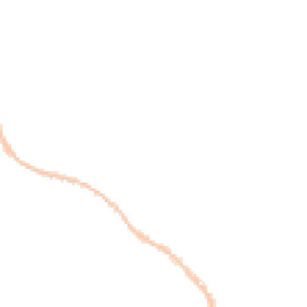 Night-time road noise heatmap for TR10 8DT