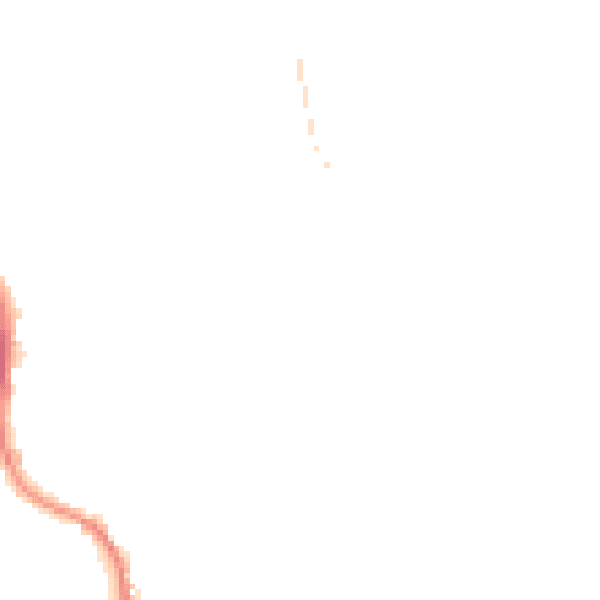 Night-time road noise heatmap for TR11 2AR