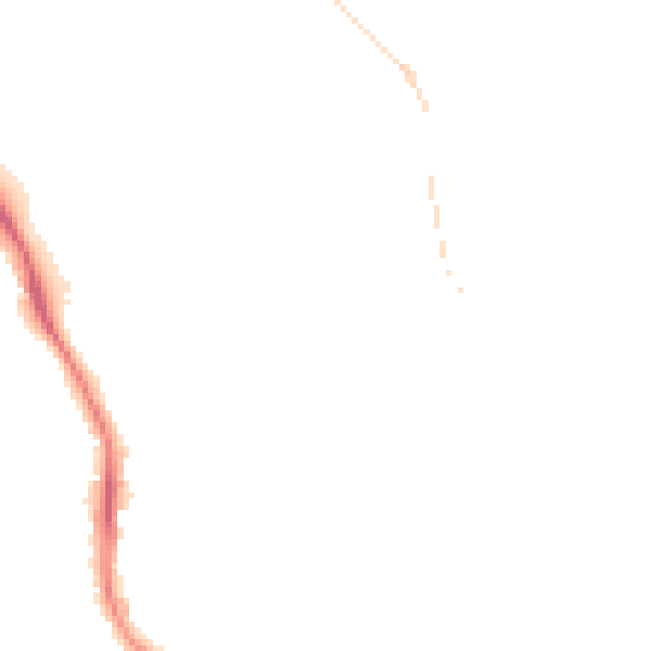 Night-time road noise heatmap for TR11 2BJ