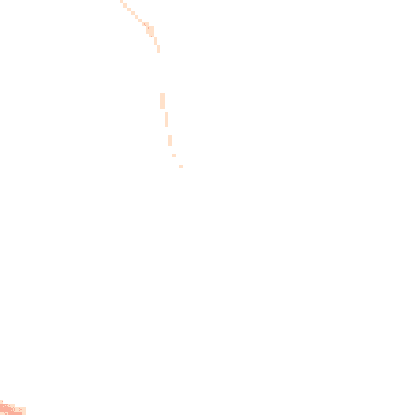 Night-time road noise heatmap for TR11 2BY