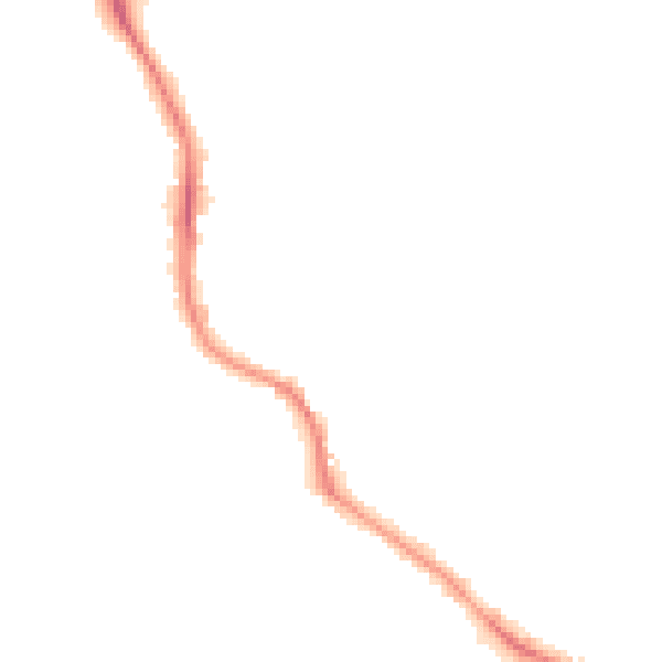 Night-time road noise heatmap for TR11 2DJ