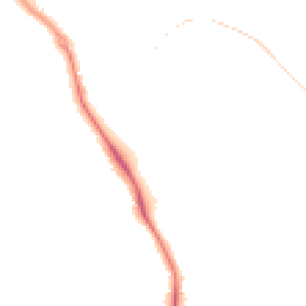 Night-time road noise heatmap for TR11 2FD