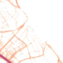 Daytime road noise heatmap for TR11 3BH