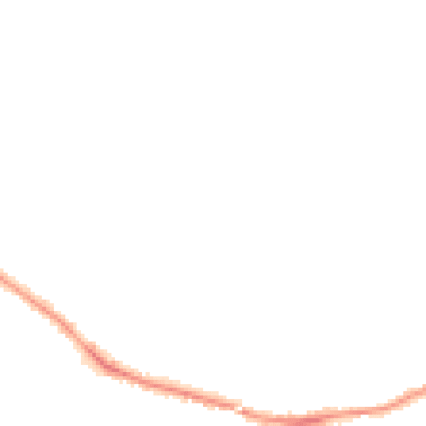 Night-time road noise heatmap for TR11 3NW