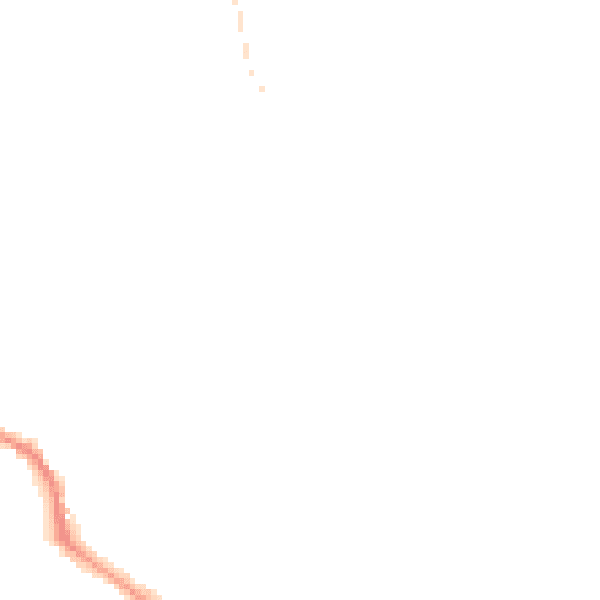Night-time road noise heatmap for TR11 3PN