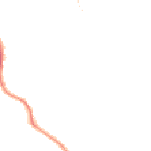 Night-time road noise heatmap for TR11 3PP