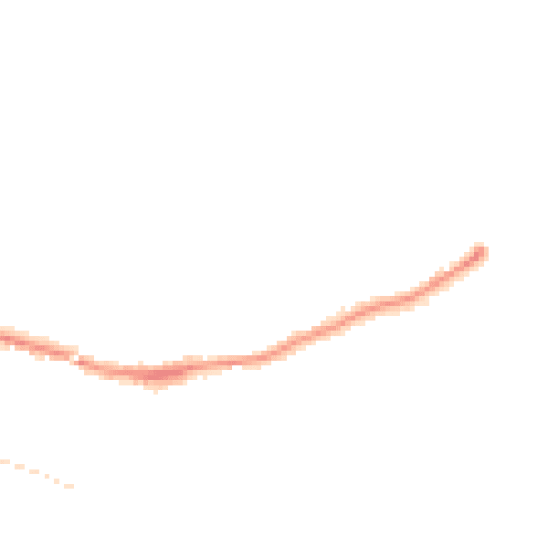 Night-time road noise heatmap for TR11 4BA
