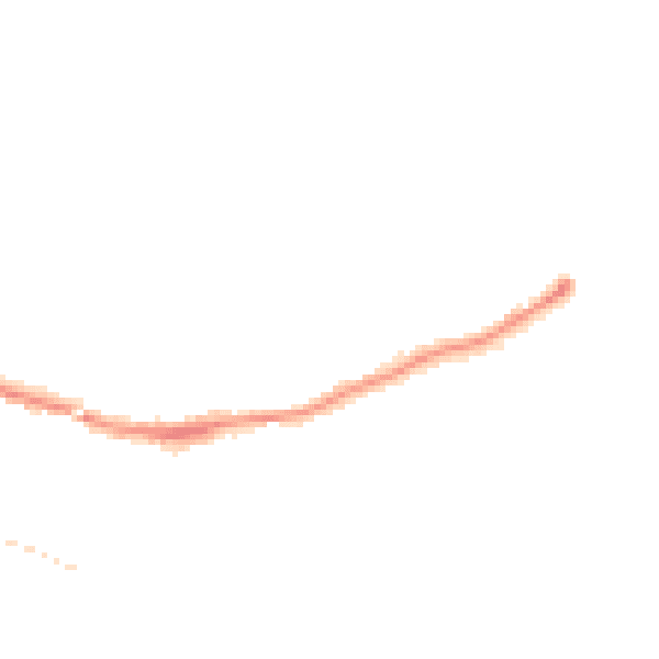 Night-time road noise heatmap for TR11 4BB