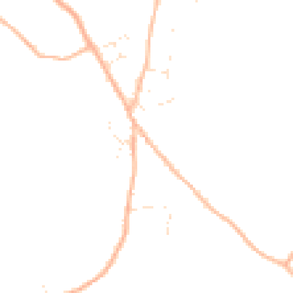 Daytime road noise heatmap for TR11 5JF