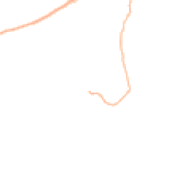 Daytime road noise heatmap for TR11 5JY