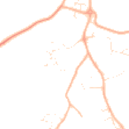 Daytime road noise heatmap for TR11 5LT