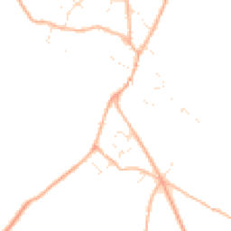 Daytime road noise heatmap for TR11 5NG