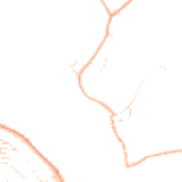 Daytime road noise heatmap for TR11 5TL