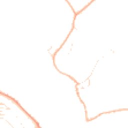 Daytime road noise heatmap for TR11 5TN
